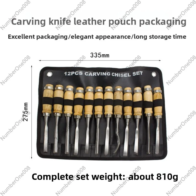 12PCS 목공 조각 도구 세트, 목재 손잡이가 있는  - Chisel Set Wood 리뷰 및 가격