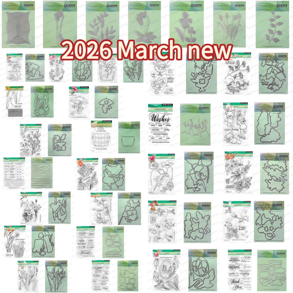 PennyBlack Clear Stamps L 2025 - Tap Die Set 리뷰 및 가격