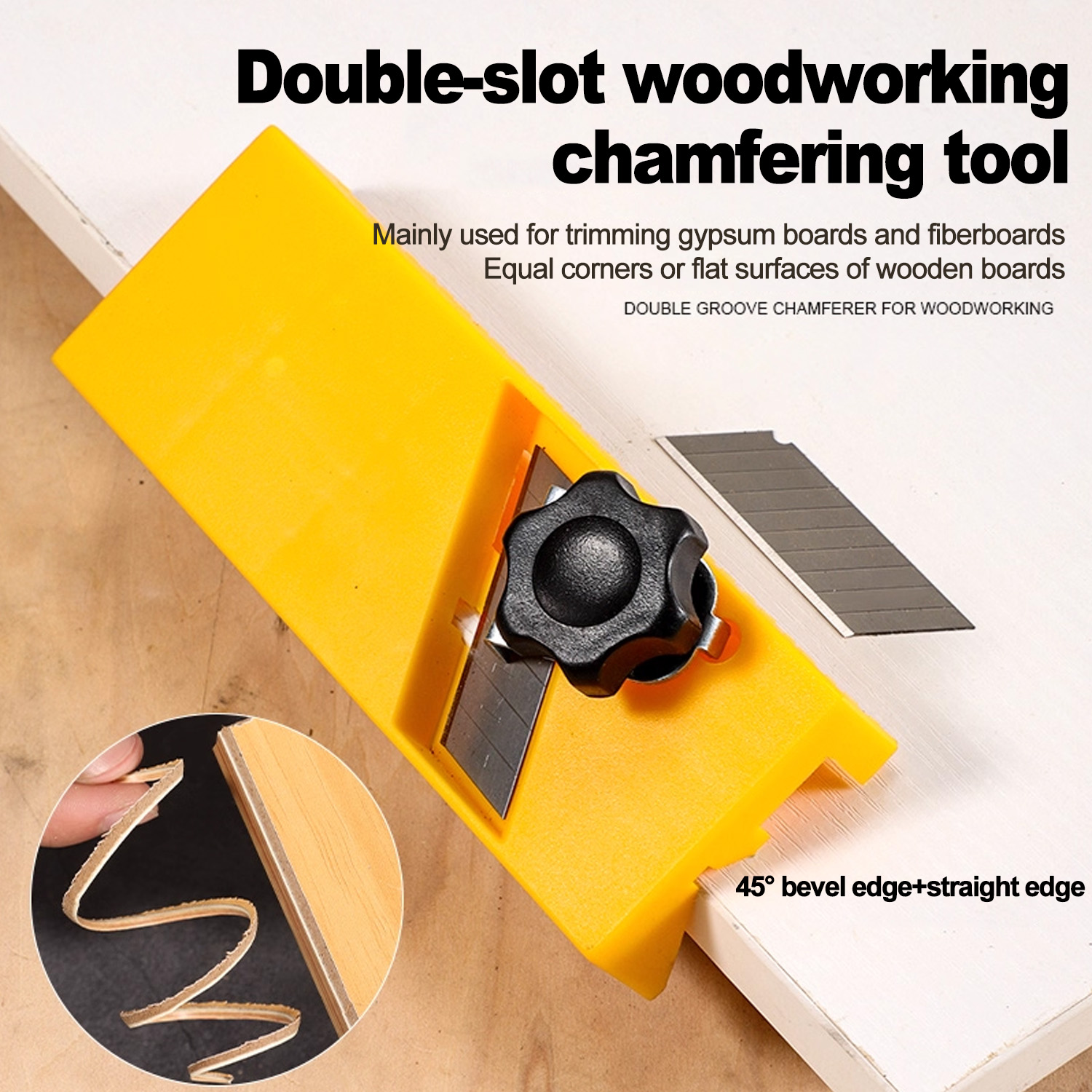목공 석고보드 플래너 도구 건식벽체 모서리 챔퍼 핸드  - Hand Plane Block 리뷰 및 가격