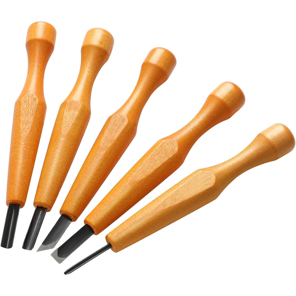 5개 린오컷 조각 도구 세트 목재 조각 칼 세트 평평한 - Chisel Set Wood 리뷰 및 가격