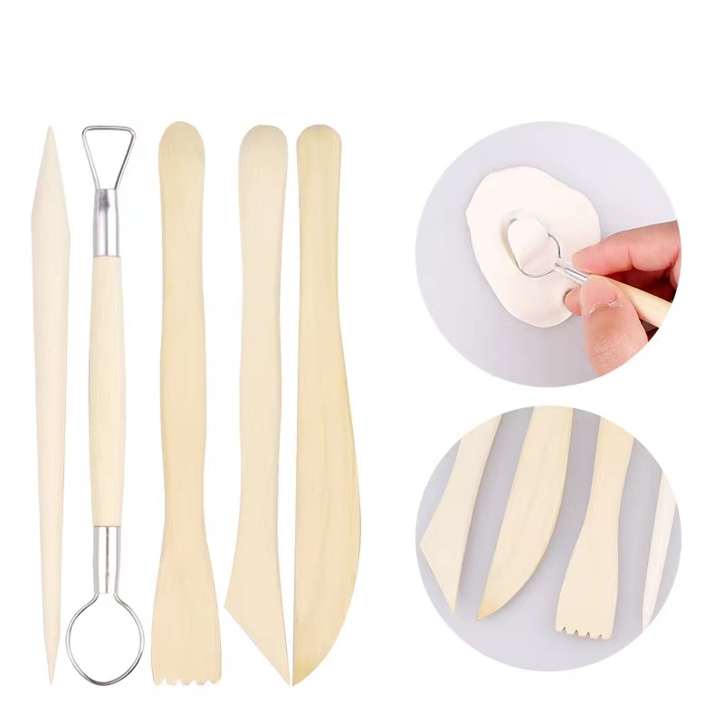 5 개/대 6 인치 나무 왁스 조각 공예 나무 점토 조 - Chisel Set Wood 리뷰 및 가격